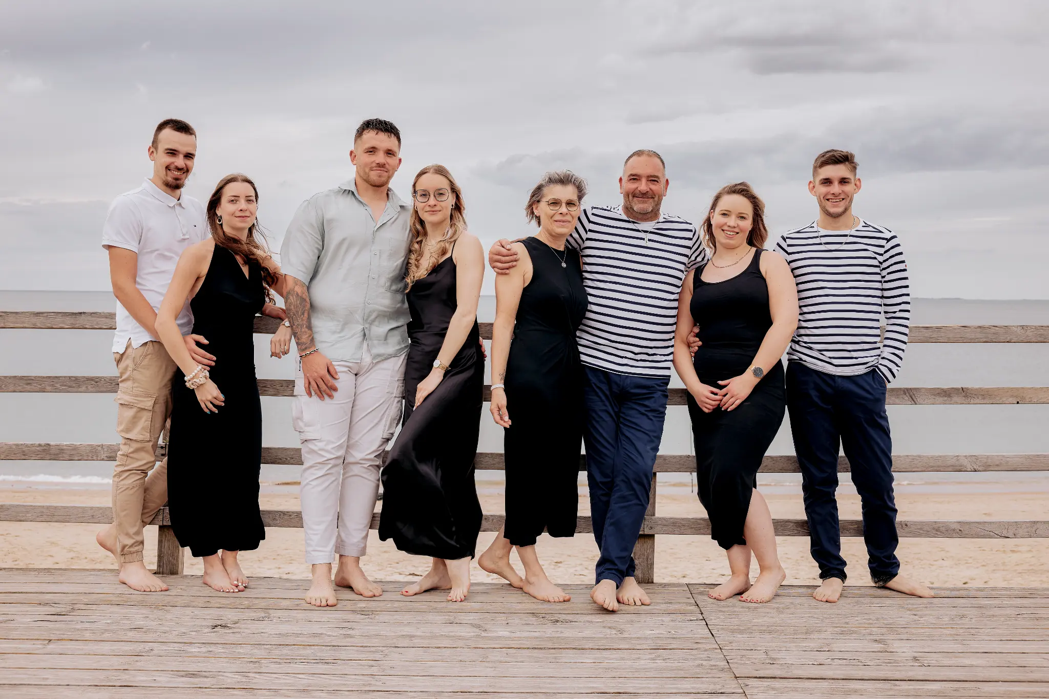 Portrait famille Favron au studio — Photographe famille Dol-de-Bretagne, Saint-Malo, Cancale
